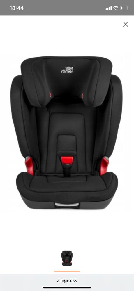 Polohovateľná autosedačka britax römer, britax