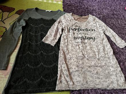 Sada 2 ks predĺžených tričiek veľ. xl, xl