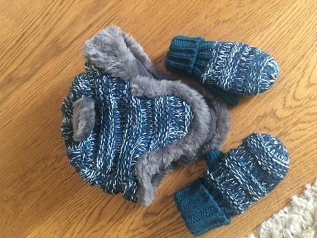 Zimný set -čiapka ,rukavice john rocha, debenhams,52