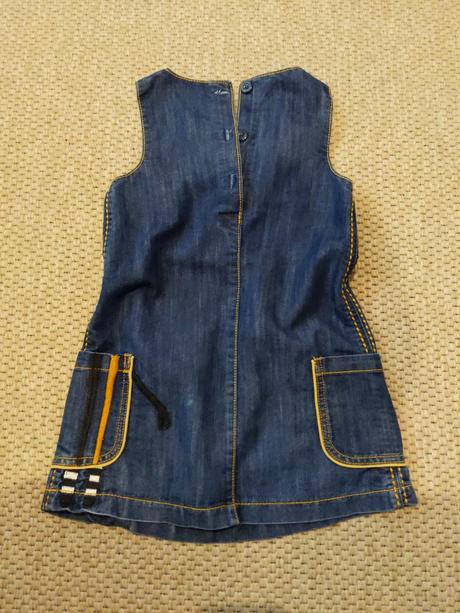 Riflové šatovky 3-4 r, next,104