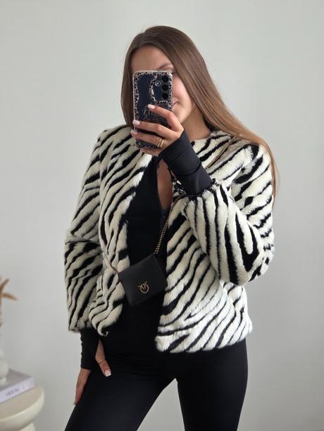 Kožúšok s, h&m,s