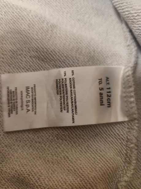 Tepláková mikina 110/116, primigi,110