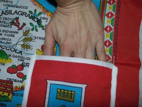 Kuchynská zástera kalábria, 