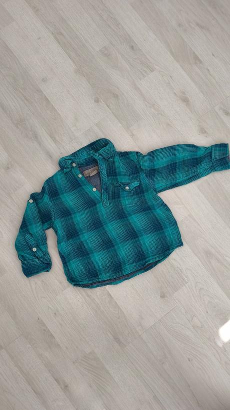Tyrkysová chlapčenská košeľa 98, h&m,98
