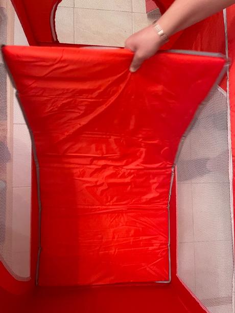 Cestovna postielka, šírka (cm): 110,dĺžka (cm): 60