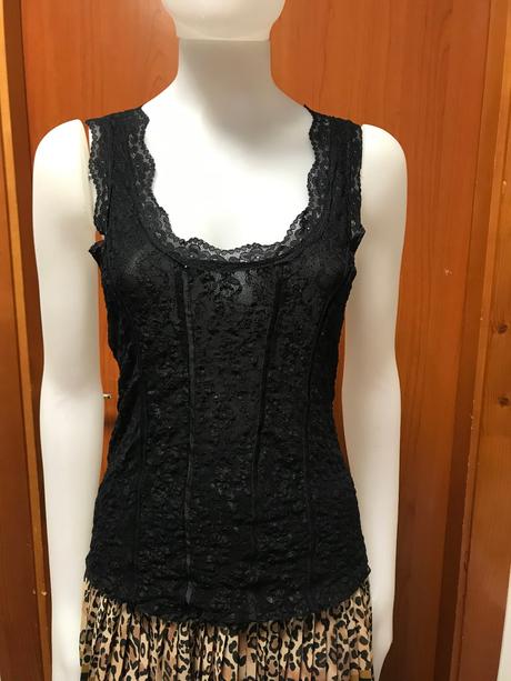 Krajkové tričko, 36/38, bonprix,38