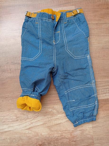 Zateplené nohavice, kik,80