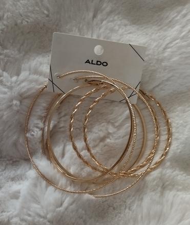 Bižutéria náušnice kruhy aldo, aldo