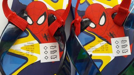 Žabky spiderman , marvel,26 / 27 / 28 / 29