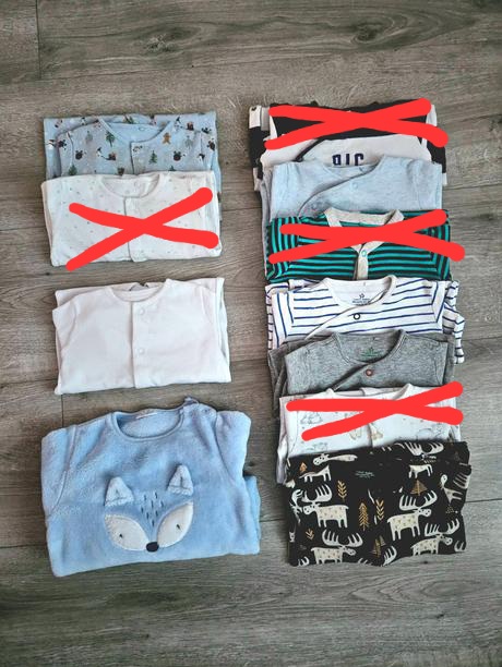 Next pyžamká 6-9 mes. dupačky 74, next,74