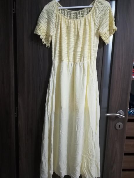 Šaty žlté, 