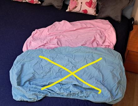 Ružová detská plachta pre bábätká, 