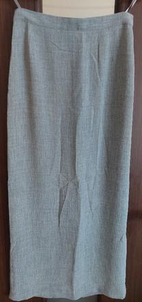 Sukňa šedá dlhá, 36