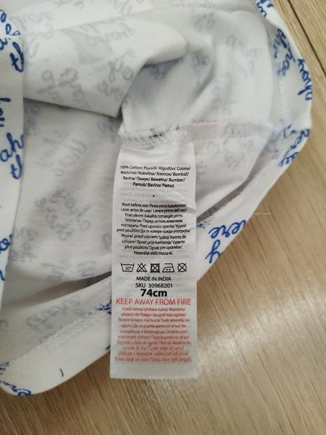 Tričko s kraťaskami, disney,74