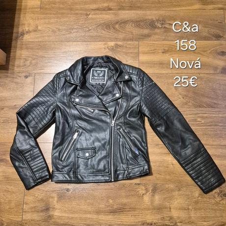 Bunda koženka, c&a,158