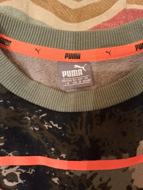 Raz oblečená mikina puma č. 152, puma,152
