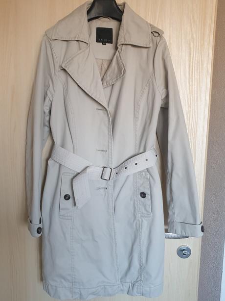 Kabát dámsky zateplený krémový amisu, amisu,38