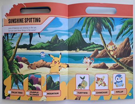 Knižka "pokémon" s aktivitami a nálepkami, 