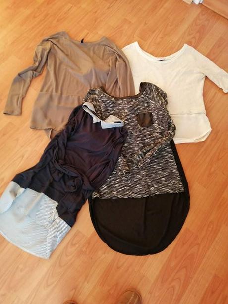 Mix blúzok a tričiek,rolák,topík, s