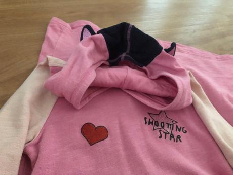 Teplakove saty / mikina, h&m,134