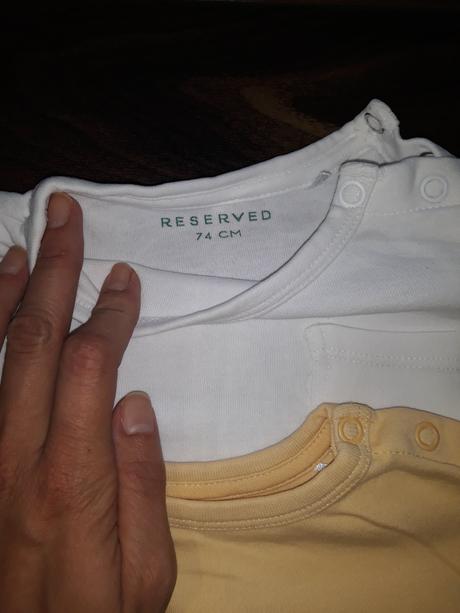 Body s dlhým rukávom, v. 68/74, reserved,74