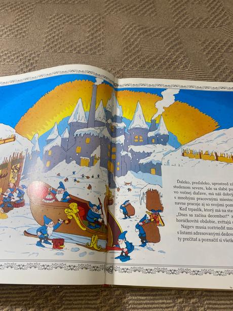 Krásna zberateľská kniha walt disney veselé vianoc, 