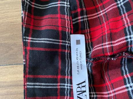 Stylove karo nohavice, zara,xs