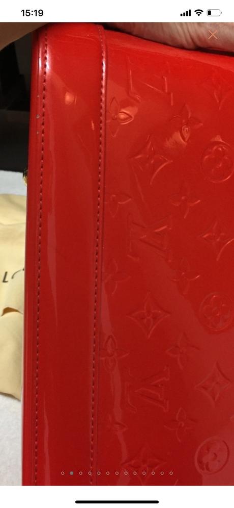 Louis vuitton alma red- orange 38 cm, louis vuitton