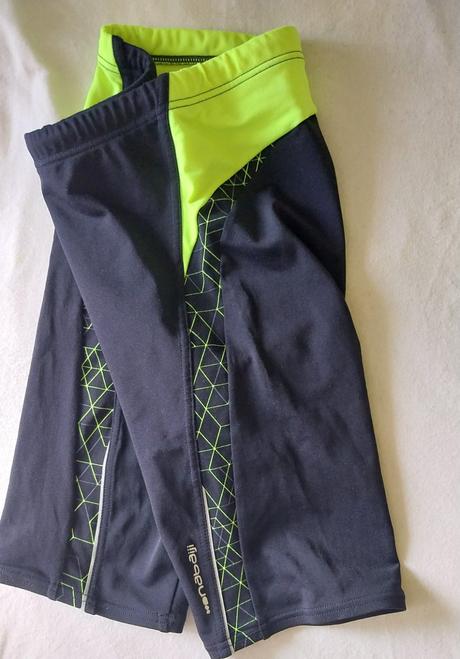 Dlhé plavky na plávanie, trénigy, decathlon,s