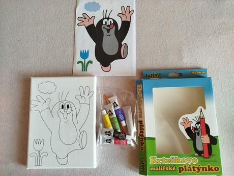 Krtko - vymaľuj si obrázok, 