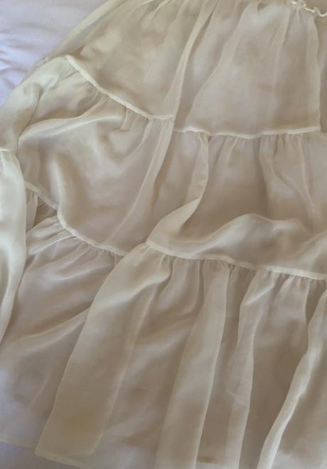 Šifónové volánové šaty h&m conscious v. 42, h&m,42