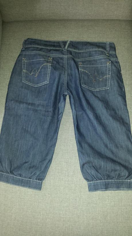 Trištvrťové riflové nohavice, 40