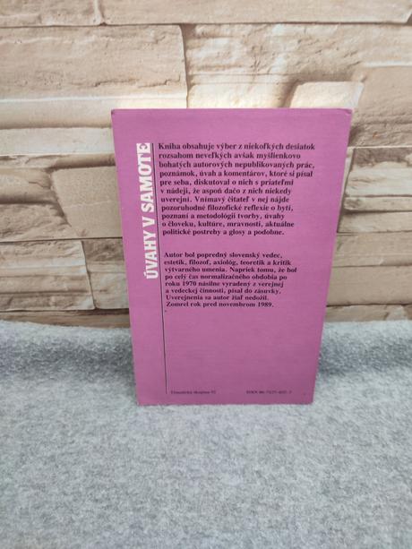 Úvahy v samote - marian váross,