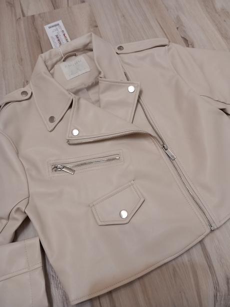 Koženková bunda, amisu,38 / m