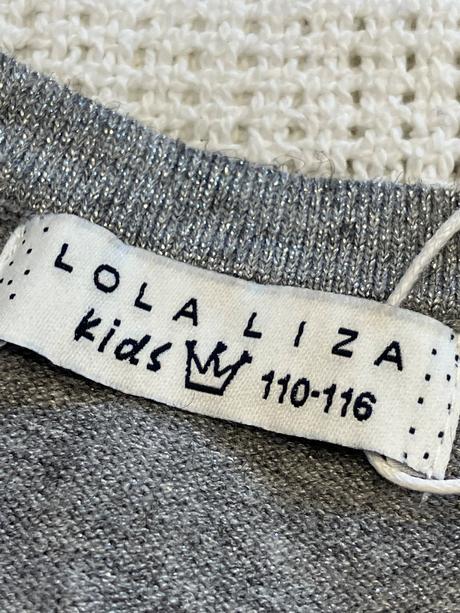 Dievčenský trblietavý sveter lola liza (110-116), 110 / 116