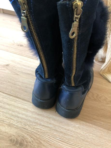 Čižmy kožené, 34