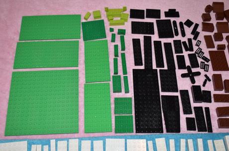 Lego diely,