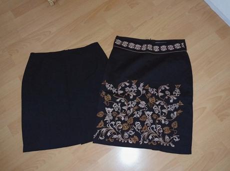 2 sukne čierne anany+ soliver, m