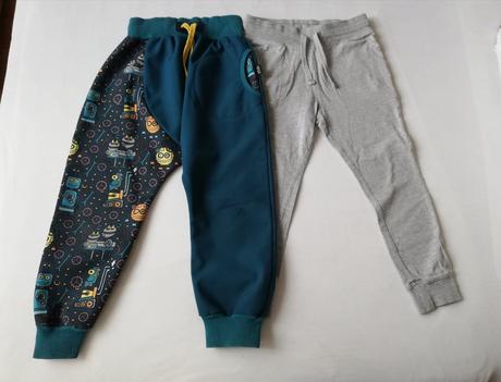 Softshellove nohavice+ tepláky h&m grátis, 116