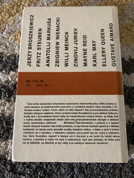 Biely svazijčan-prvé vyd.1985,