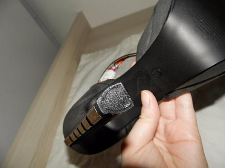 Štýlové sandálky 38 so zlatými opätkami, john garfield,38