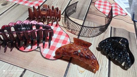 Sponky do vlasov a čelenka, 