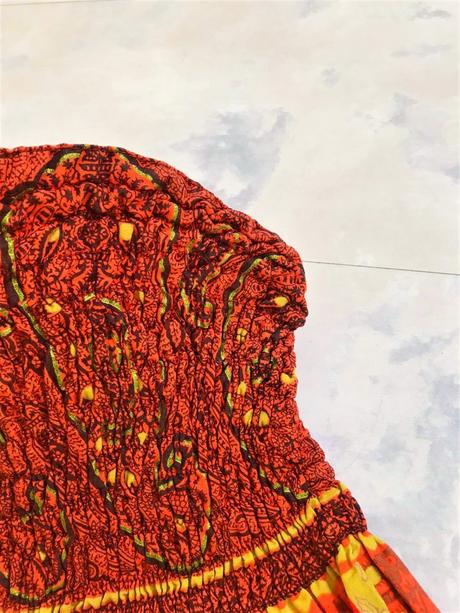 Etno top v boho štýle, xs