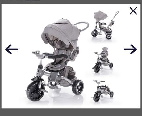 Zopa trojkolka city go 6v1, zopa