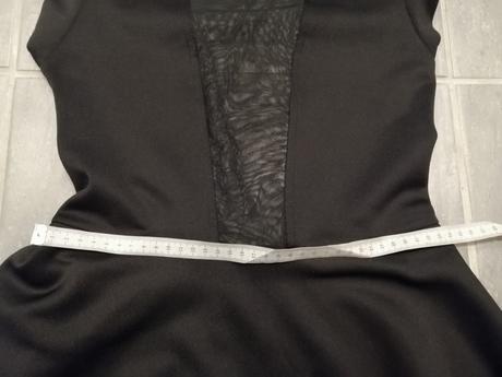 Čierne sexi šaty vxs-s, s