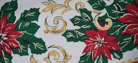 Prekrásny vianočný obrus,