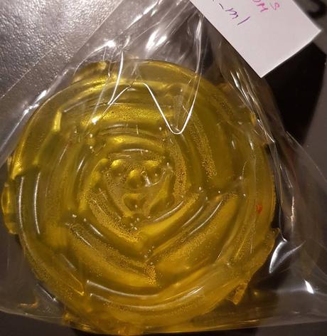 Mydlo s vôňou čokolády s pomarančom,