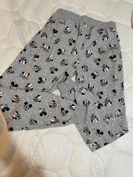 Mickey mouse/minnie nohavice na spanie, disney,xs