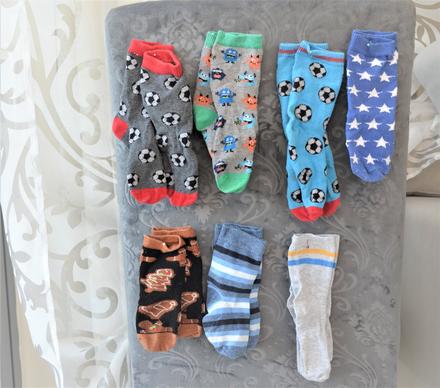 7 párov ponožiek-27/30, 27