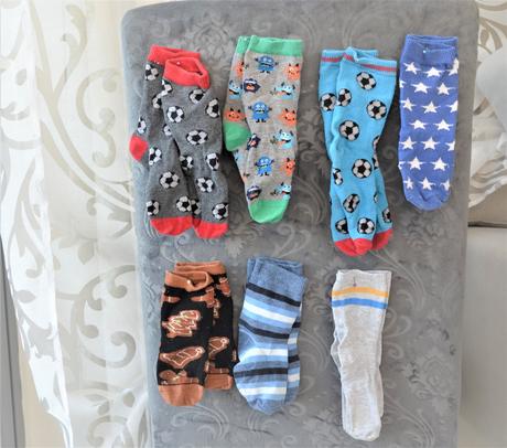 7 párov ponožiek-27/30, 27